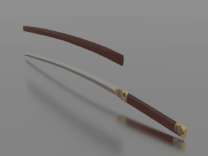 Katana 3D Model