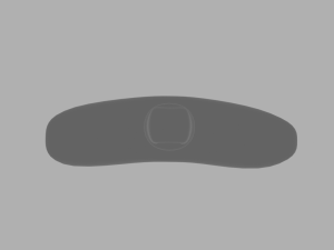 Flask keychain 3D 프린트 모델