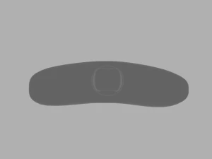 Flask keychain 3D Print Model