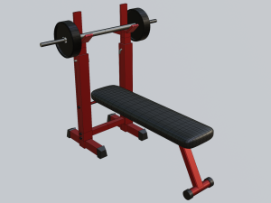 Barbell Model 3D