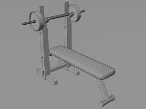 Barbell Model 3D