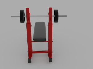 Barbell Model 3D