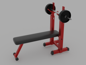 Barbell Model 3D