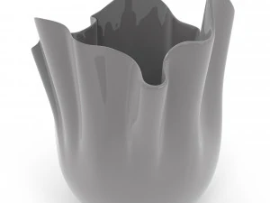 VENINI FAZZOLETTO OPALINO VASE Model 3D
