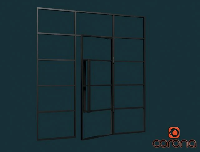 Soppalco divisorio Modello 3D .c4d .max .obj .3ds .fbx .stl .blend 