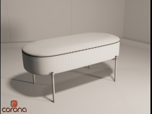 Bench LEYLA 3D Model