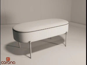 bangku LEYLA Model 3D