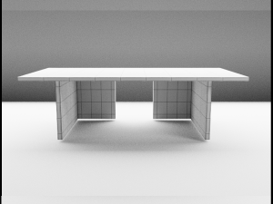 Desk 3D Model