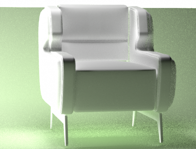 Armchair 3D मॉडल .c4d .max .obj .3ds .fbx .stl .blend 
