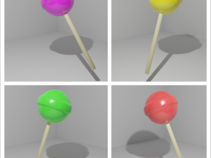 Lollipop 3D Model