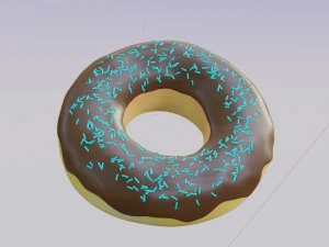 Пончик 3D Модель