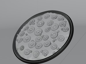 Pizza pepperoni Modelo 3D