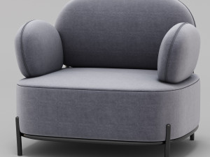 Coco Armchair by Imodern 3D Модель
