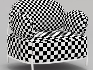 Coco Armchair by Imodern 3D Модель