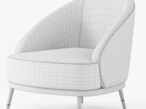 HECTOR Armchair 3D Model