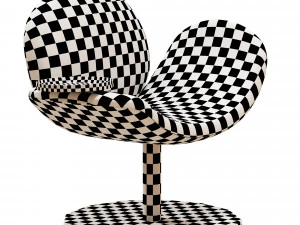 Armchair By Natuzzi Italia 3D Model
