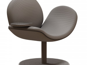 Armchair By Natuzzi Italia 3D मॉडल