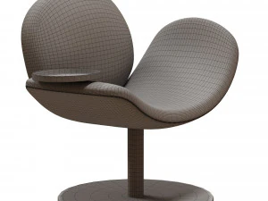 Armchair By Natuzzi Italia 3D Model