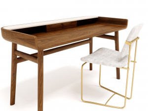 HAROLD DESK by De La Espada 3D मॉडल