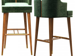 Ervin Bar Chair 3D मॉडल