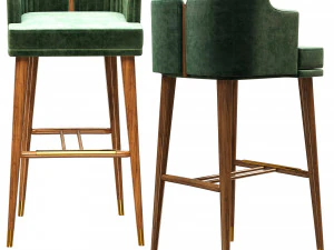 Cadeira de bar Ervin Modelo 3D
