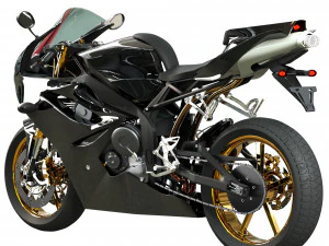 Triumph Daytona 675SE 3D Model