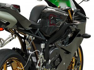Triumph Daytona 675SE Modello 3D