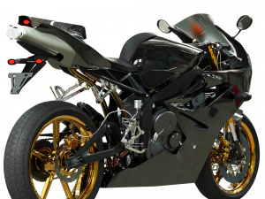 Triumph Daytona 675SE 3D Model