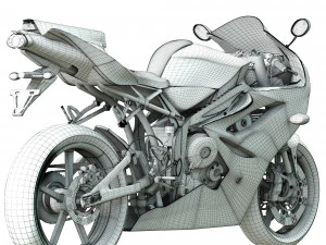 Triumph Daytona 675SE 3D Model