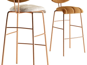 Amy Bar Stool 3D Model