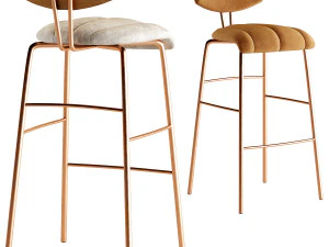 Amy Bar Stool 3D Model