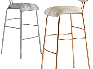 Amy Bar Stool 3D Model
