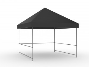 3D Event Tent 4x4 Low-poly 3D Model