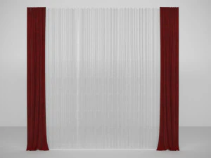 Curtain Model 3D Model