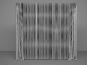 Curtain Model 3D Model
