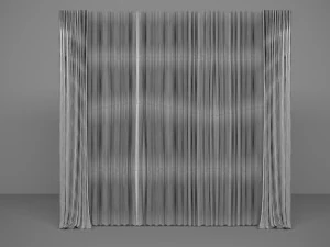Curtain Model 3D Model