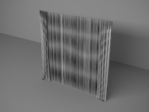 Curtain Model 3D Model