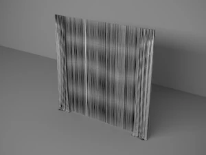 Curtain Model 3D Model