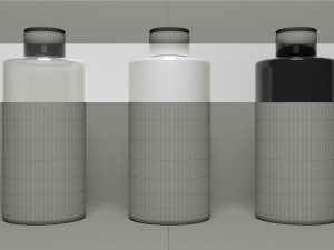 3D Spray Bottle Low-poly 3D Модель
