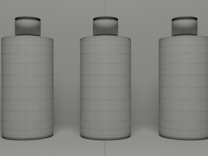3D Spray Bottle Low-poly 3D Модель
