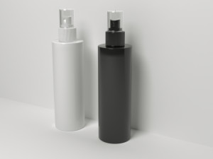 3D Spray Bottle Low-poly Model 3D