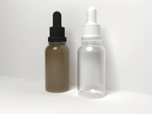 3D Dropper Bottle 3D Model