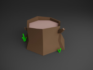 Nature Pack Cartoon 3D Model