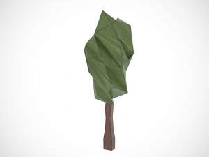 3D Tree Set Cartoon 3D 模型