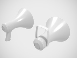 3D Megaphone Modelo 3D