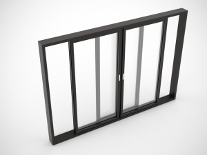 3D Window Model Modèle 3D