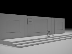 Event Stage Design Modelo 3D