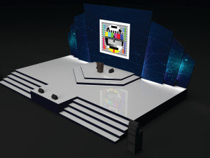 Event Stage Design 3D Model