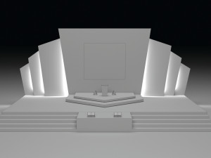 Event Stage Design 3D Model