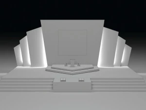 Event Stage Design 3D Model